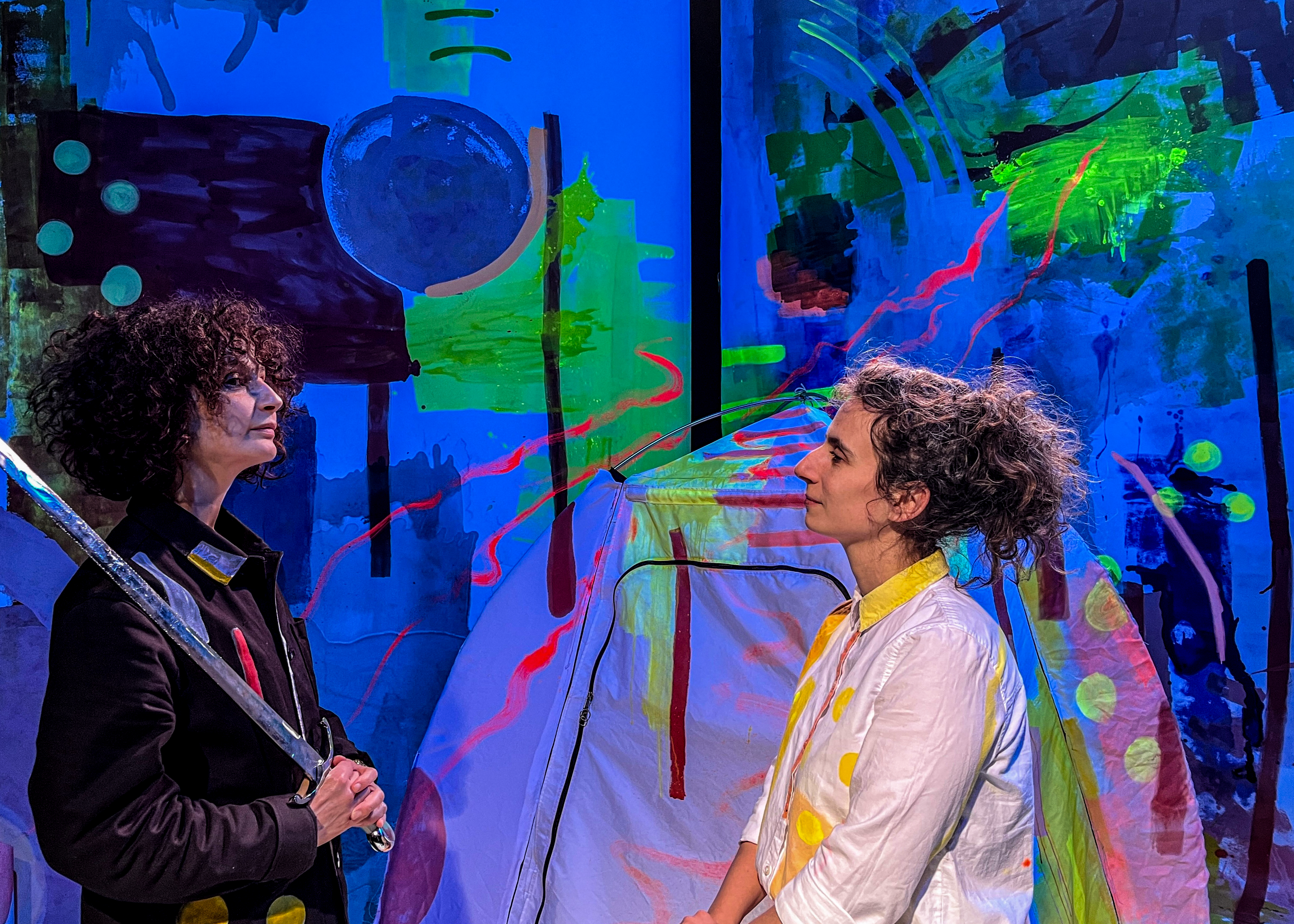 Photo du spectacle Ça disparaît ?, décrite ci-contre